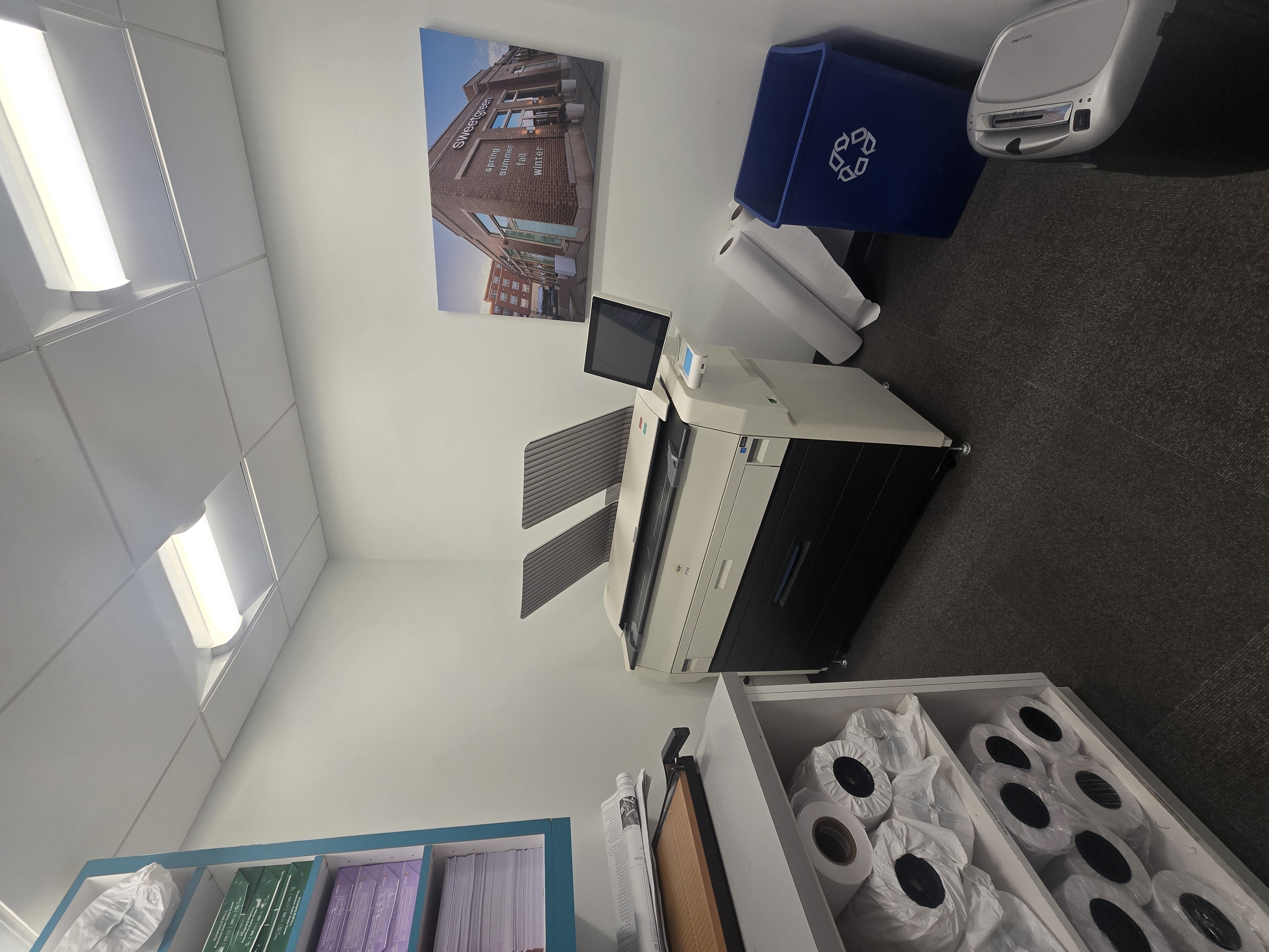 Hi there, my name is Justin, and I work with a Large-format printing reseller in California. We have a customer in Fairfax, VA, who is looking to remove their KIP printer and bring in a new one. I a