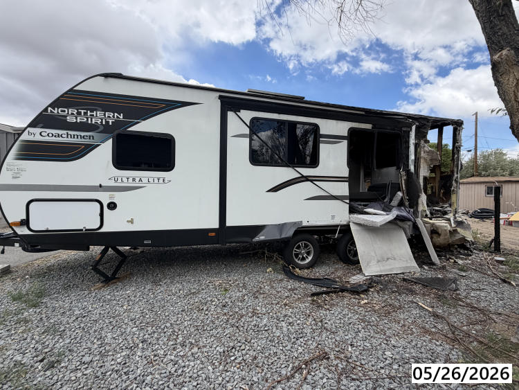 Remove RV - has fire damage