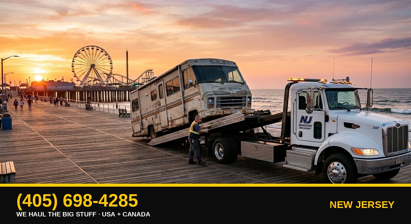 New Jersey junk RV & big-asset removal — call 405-698-4285