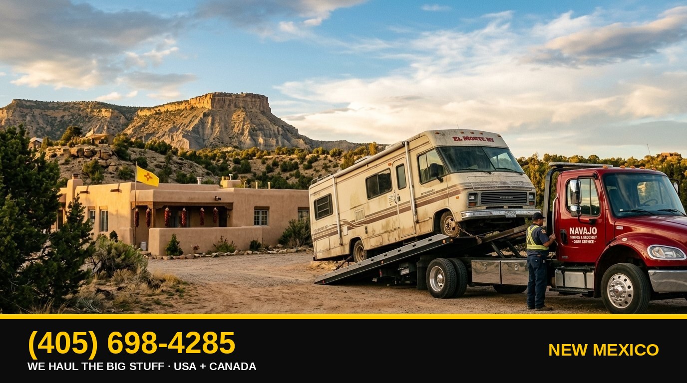 New Mexico junk RV & big-asset removal — call 405-698-4285