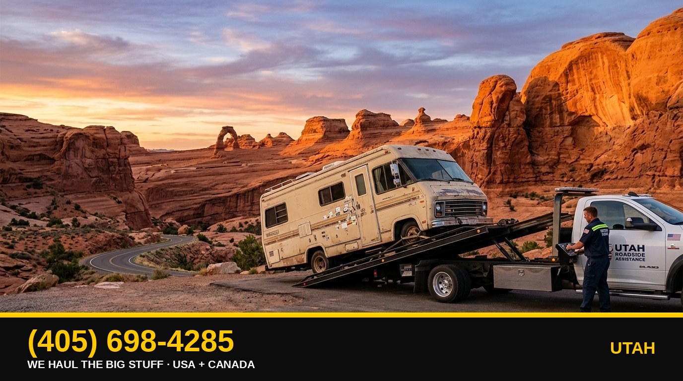 Utah junk RV & big-asset removal — call 405-698-4285